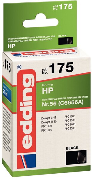 Image EDDING Tinte ersetzt HP Nr.56