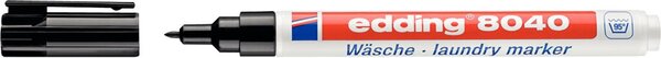 Image EDDING e-8040 Wäsche Marker schwarz 4-8040001