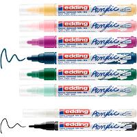 Image EDDING nordic Acrylstifte farbsortiert 1,0 - 2,0, 2,0 - 3,0 mm