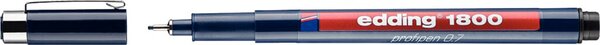 Image EDDING profipen 1800/0.7-01 schwarz (4-180007001)