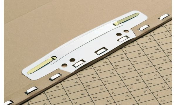 Image ELBA Einhängeheftstreifen für Regis traturen, aus PVC, weiß (61027592)