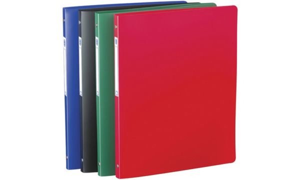 Image ELBA Ringbuch Standard, 4 Ring-Reiß mechanik, schwarz (64271162)