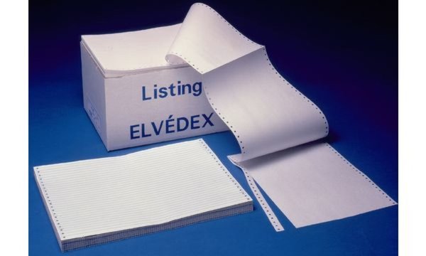 Image ELVE DIN-Computerpapier endlos, 240 mm x 11 (27,94 cm) (83500010)