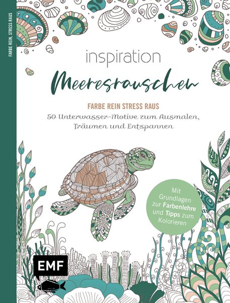 Image Malbuch Inspiration Meeresrauschen 50 Unterwasser-Motive