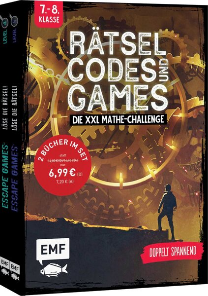 Image Rätselheft Mathe 7,8 Klasse Rätsel, Codes und Games