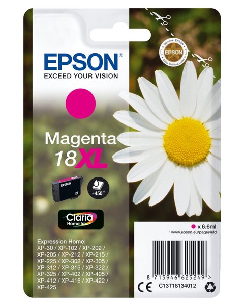 Image EPSON 18XL XL Magenta Tintenpatrone