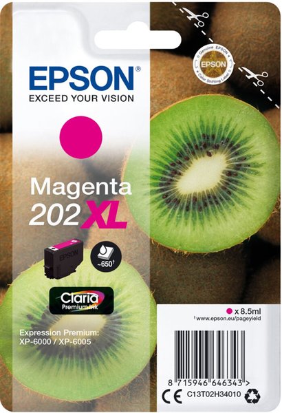 Image EPSON 202XL XL Magenta Tintenpatrone