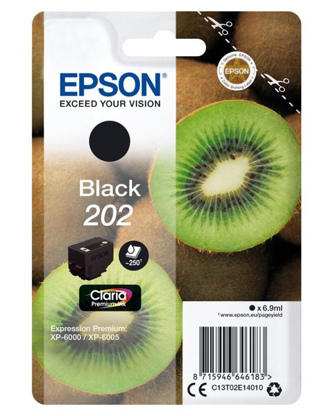 Image EPSON 202 Schwarz Tintenpatrone