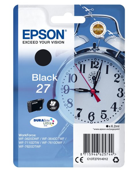 Image EPSON 27 Schwarz Tintenpatrone
