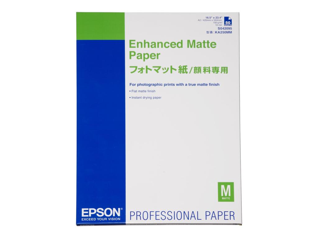 Image EPSON Enhanced Matte Paper A2 25 Blatt