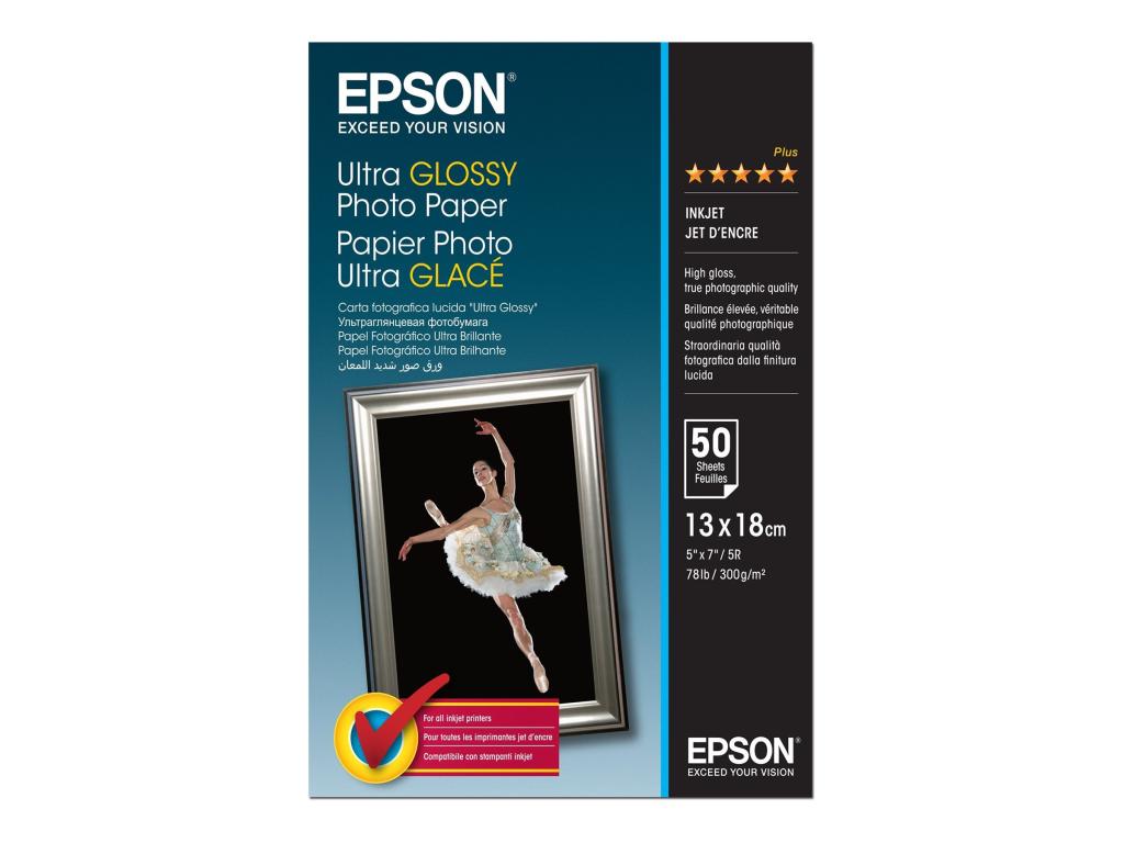 Image EPSON Fotopapier 13x18 50Bl. glänzend
