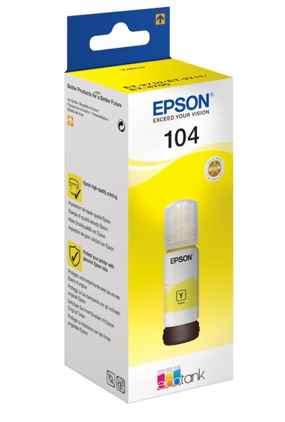 Image EPSON Ink/104 EcoTank Ink Bottle YL