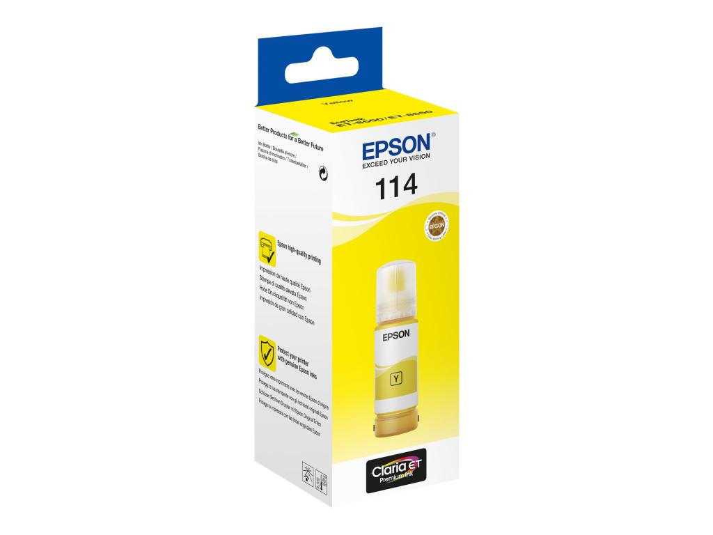 Image EPSON Ink/114 EcoTank Yellow ink bottle
