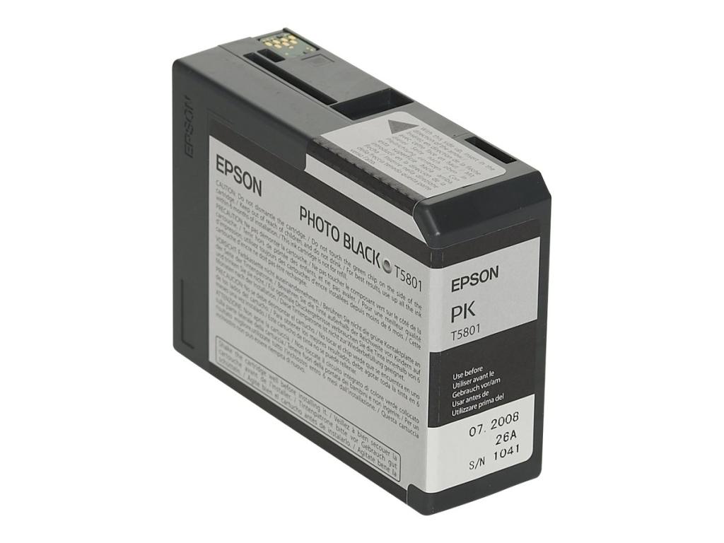 Image EPSON T5801 Photo schwarz Tintenpatrone