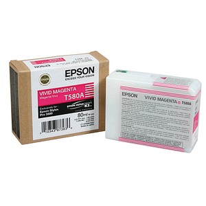 Image EPSON T580A vivid magenta Tintenpatrone