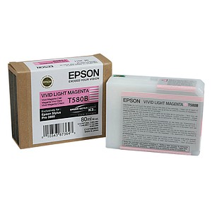 Image EPSON T580B vivid light magenta Tintenpatrone