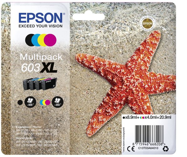 Image EPSON Tinte Multip.  1x8.9ml/3x4.0ml