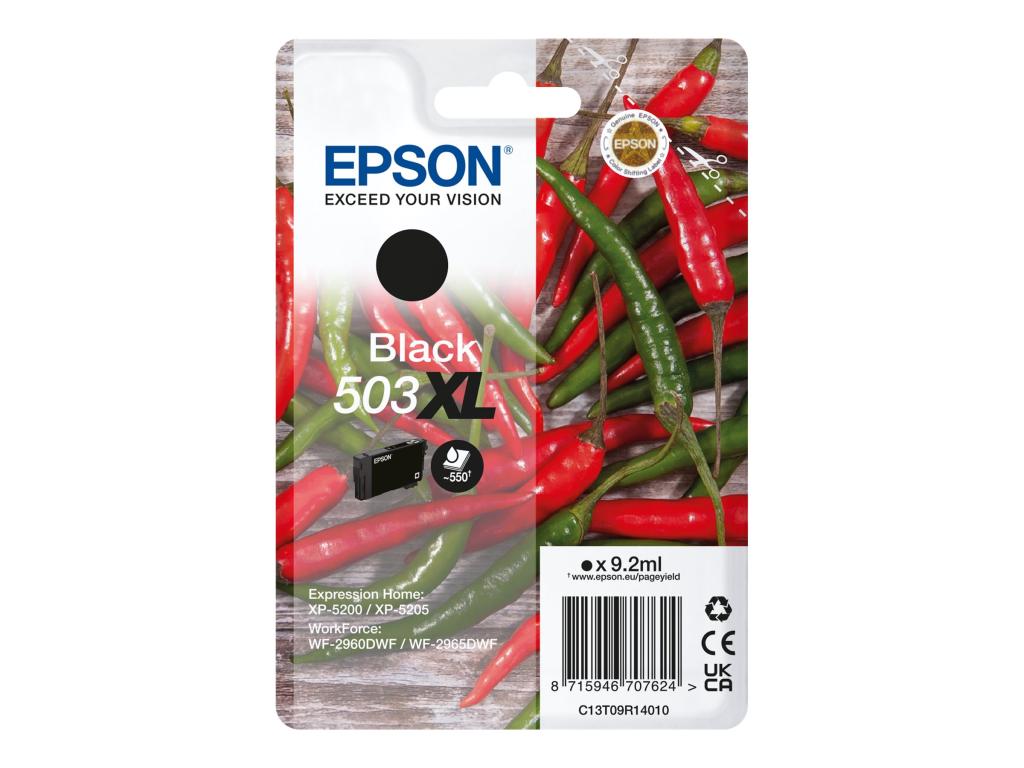 Image EPSON Tinte schwarz            9.2ml