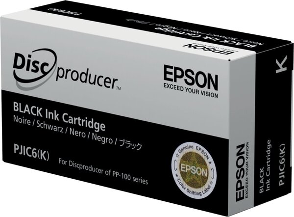 Image EPSON Tinte für EPSON Cd-Label-Printer PP 100, schwarz
