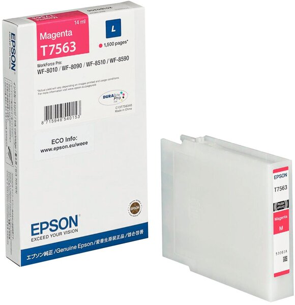 Image Tintenpatrone T7563 L magenta für WorkForce WF-8010DW, WF-8090DW,