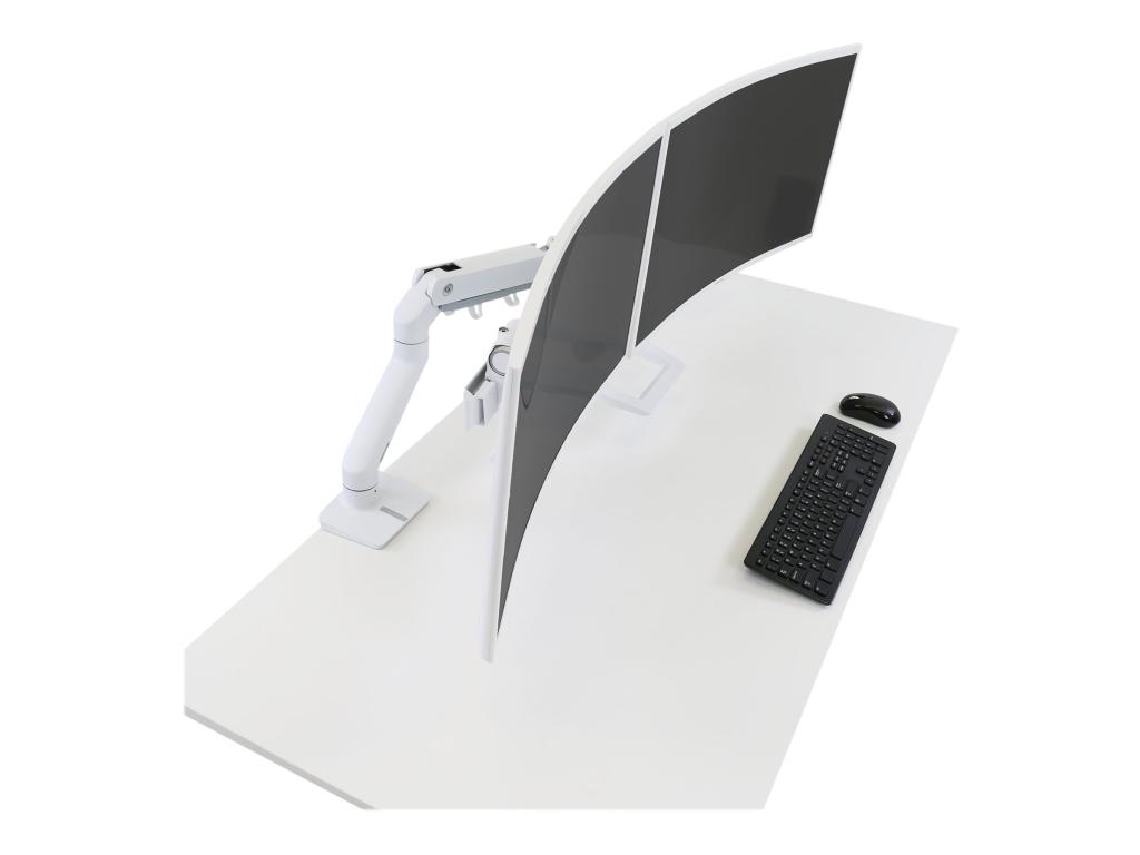 Image ERGOTRON HX dual Monitor Tischhalterung weiss bis 81,3cm 32Zoll 2,3-7,9kg belas