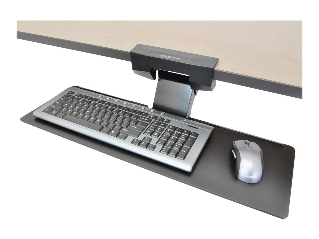 Image ERGOTRON Tray Keyboard Retractable Black E-Coat
