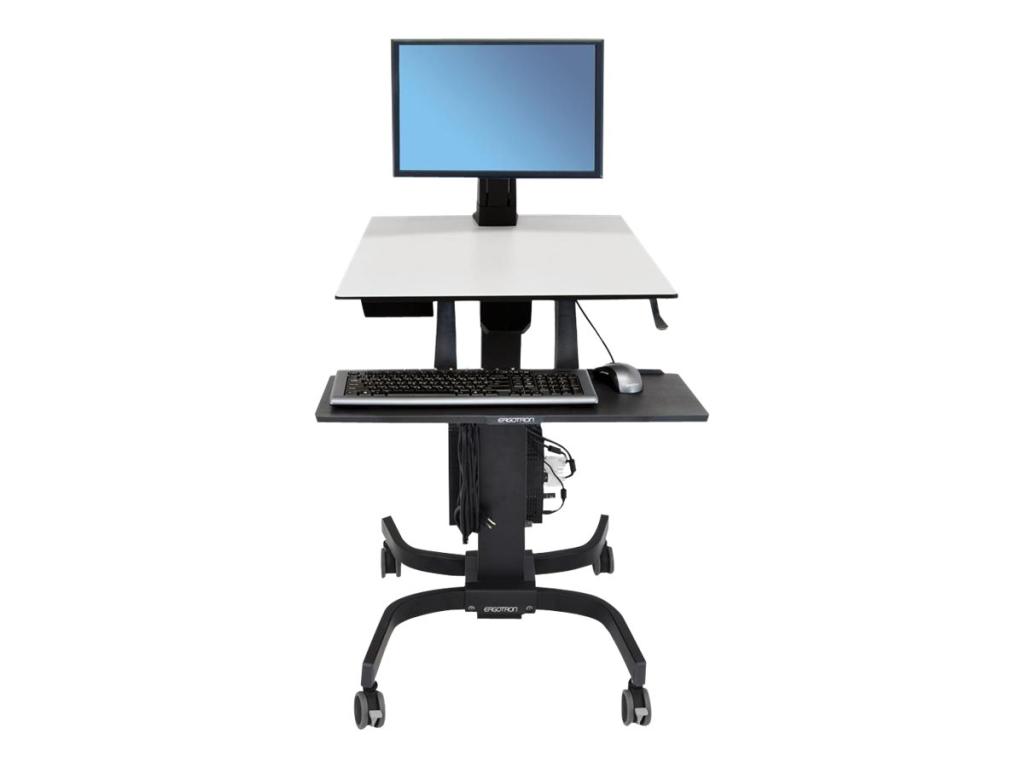 Image ERGOTRON WORKFIT-C für Einzel LCD Fahrwagen fuer sitzende und stehende Anwendung