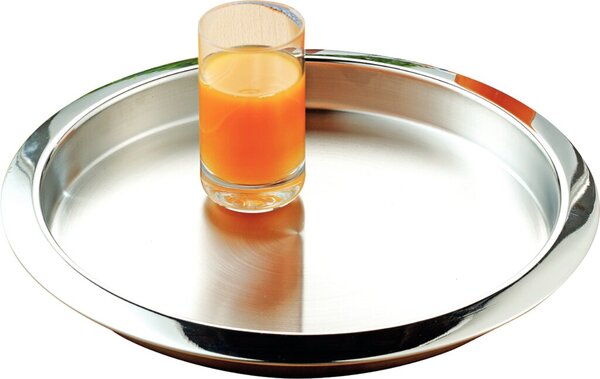 Image Esmeyer Serviertablett VENGA, rund, silber