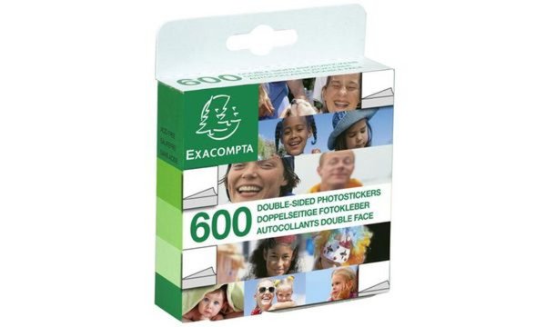 Image EXACOMPTA Foto-Klebepads, weiß, bei dseitig klebend (8701494)