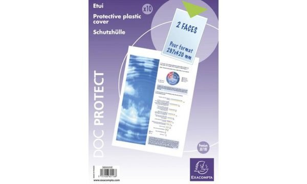 Image EXACOMPTA Schutzhülle Doc Protect, DIN A3, PVC (8700575)