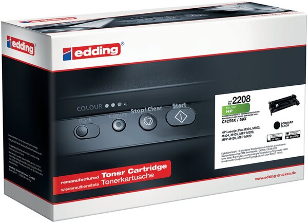 Image Edding Toner 2208 ersetzt HP 59X (CF259X), schwarz, für ca.