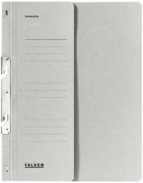 Image Einhakhefter A4 250g Manila-RC-Karton 100% Recycling mit blauer Engel