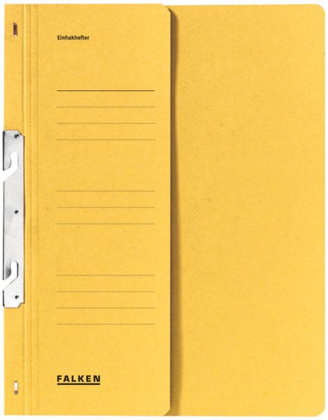 Image Einhakhefter A4 250g Manila-RC-Karton 100% Recycling mit blauer Engel