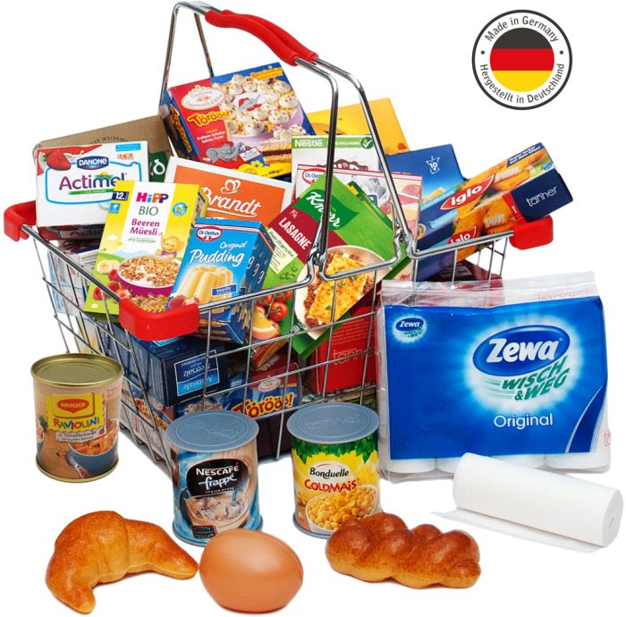 Image Einkaufskorb Metall, Nr: 9559