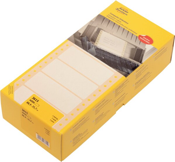 Image Endlos-Etikett / 88,9x35,7mm / 4000St.