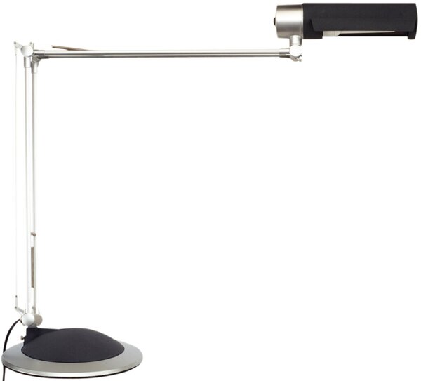 Image Energie-Sparleuchte MAULoffice silber, mit Standfuß # 82150-95