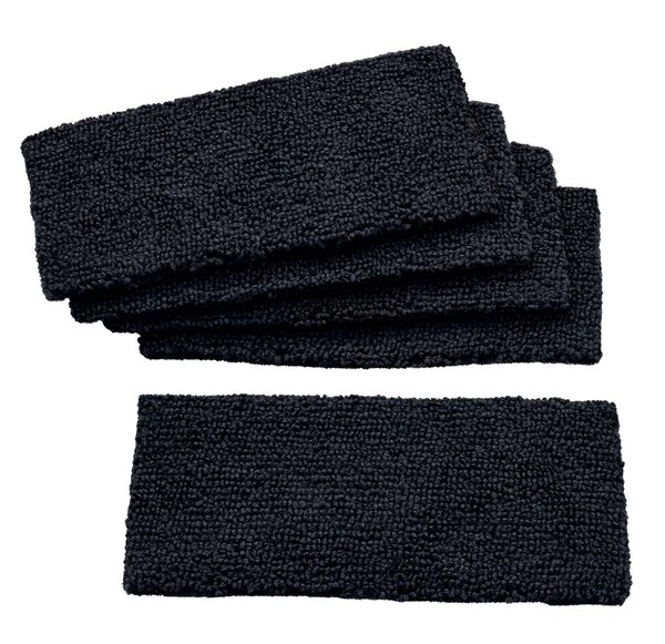 Image Ersatzpads für Holz-Board-Eraser schwarz, mit Klett