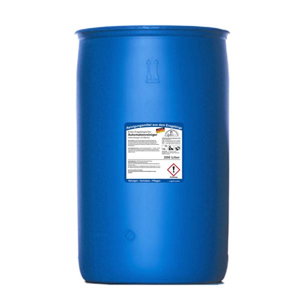 Image Erster Erzgebirgischer Automatenreiniger | 200 LiterSeifenreiniger mit Alkohol für die maschinelle Reinigung großer, wasserbeständiger Flächen (+Pfandgebühr Artikel ||99970||)
