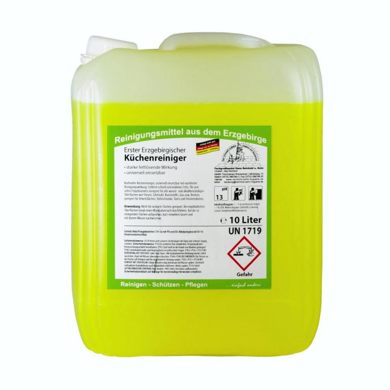 Image Erster Erzgebirgischer Küchenreiniger | 10 Liter gebrauchsfertig, Sprüh-Universalreiniger