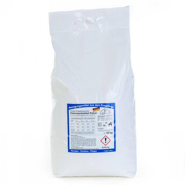 Image Erstes Erzgebirgisches Feinwaschmittel Pulver | 10 kg für Fein- und Buntwäsche 20°C bis 60°C