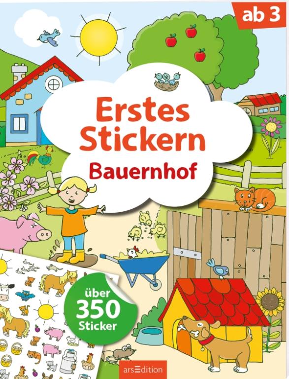 Image Erstes Stickern - Bauernhof, Nr: 131730