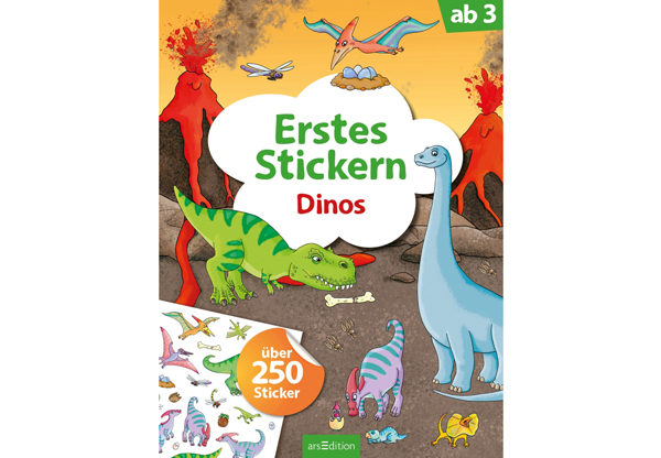 Image Erstes Stickern - Dinos, Nr: 132171