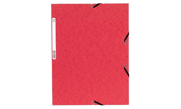 Image Exacompta Gummibandmappe Sammelmappe A4+ rot Manila 335g/qm
