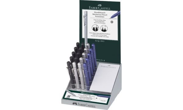 Image FABER-CASTELL Druckbleistift GRIP 2 011, im Display (5660739)