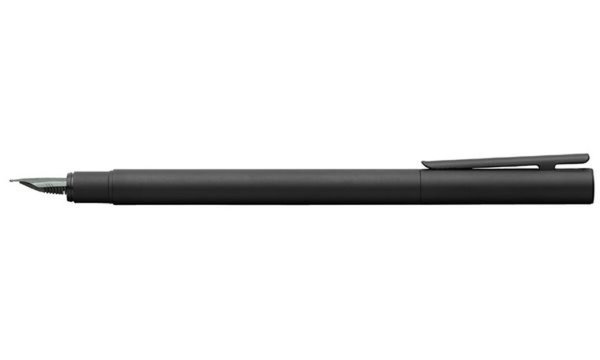 Image FABER-CASTELL Füllhalter NEO Slim M etall, schwarz, B (5661124)