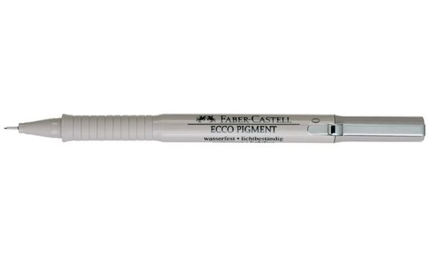 Image FABER-CASTELL Pigmentliner ECCO PIG MENT 0,8 mm, schwarz (5660973)