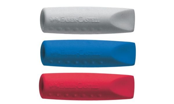 Image FABER-CASTELL Radierer GRIP ERASER CAP, sortiert (5652626)