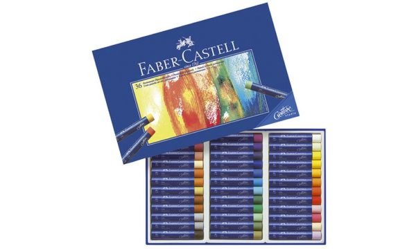 Image FABER-CASTELL Ölpastellkreiden STUD IO QUALITY, 36er Etui (5652749)
