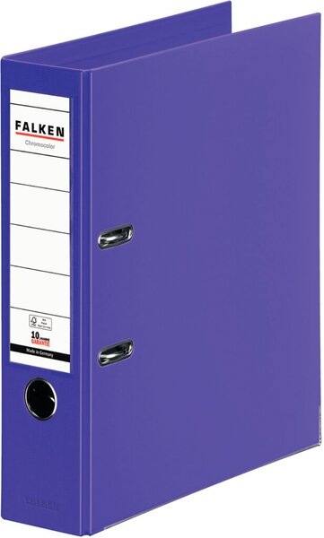 Image Ordner PP A4 80mm violett Chromocolor mit Einsteckschild