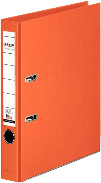 Image Ordner PP A4 50mm orange Chromocolor mit Einsteckschild